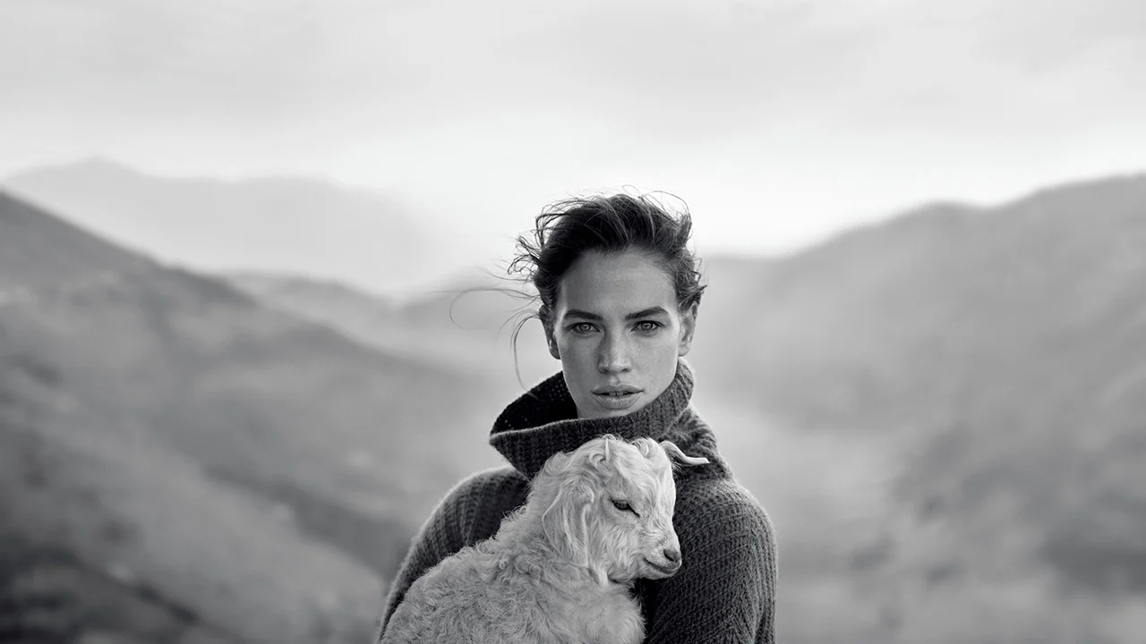 Loro Piana Fall/Winter 2016 Kampagne in piemontesischer Landschaft